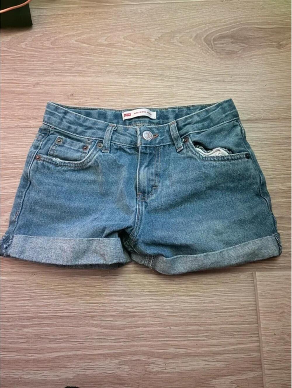 Levi’s Denim Shorts Bundle Lot of 4 Size 12 Regular 24” Waist S17